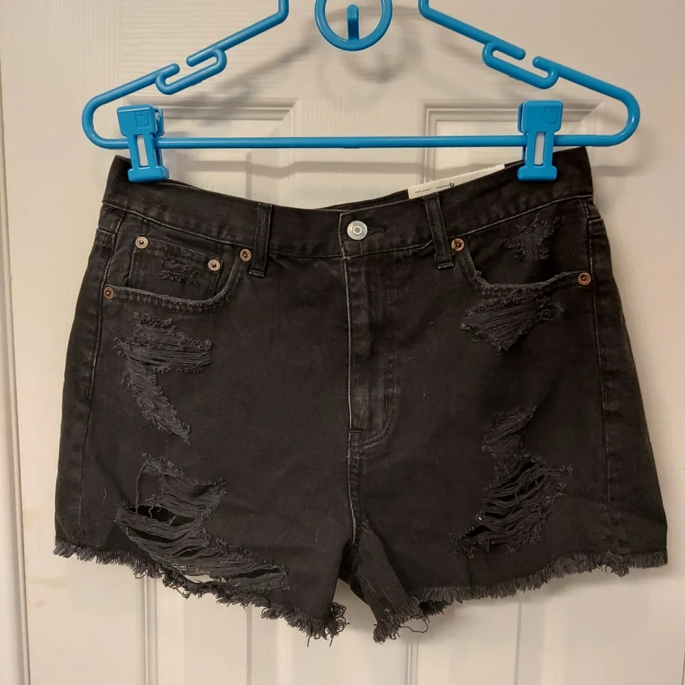 American eagle outfitters high rise mom shorts nwt